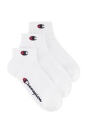 Quarter Socken 3Er Pack Weiß GrößE 43-46 Eu Champion Unisex Baumwolle