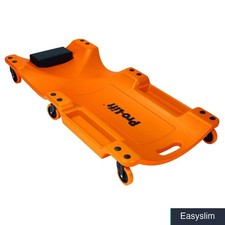Mechanic Plastic Creeper 40 Inch 350 lbs Capacity Padded Headrest