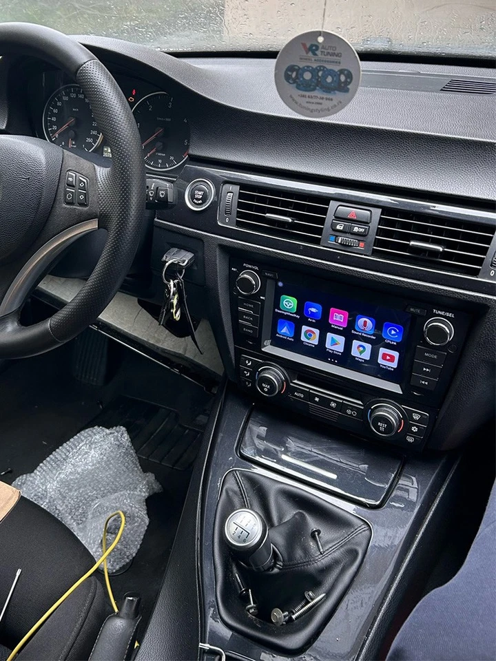 7" Apple CarPlay For BMW 3 Series E90 E91 E92 E93 Android 13 Car Stereo Radio - Image 3 of 4