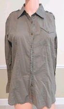 Attention Women's Tops Hunter Green Medium 💯 %Cotton