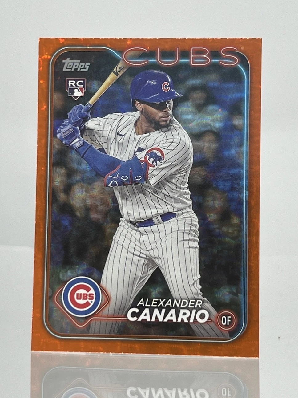 Alexander Canario 2024 Topps Series 2 #452 Rookie Orange Foil /299 RC Cubs