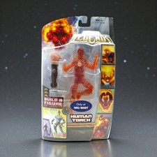 Marvel Legends Human Torch Build A Figure Ares Series Exclusive Action Figure