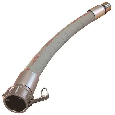 Novaflex 6303-32-5-C X E Food Grade Hose Assembly, 2'' Id X 5 Ft.