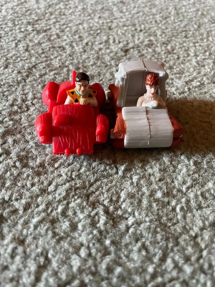 De colección Los Picapiedra Película Mcdonalds Happy Meal Fred Bedrock Bowl O Rama 1993 Foto 2 de 4