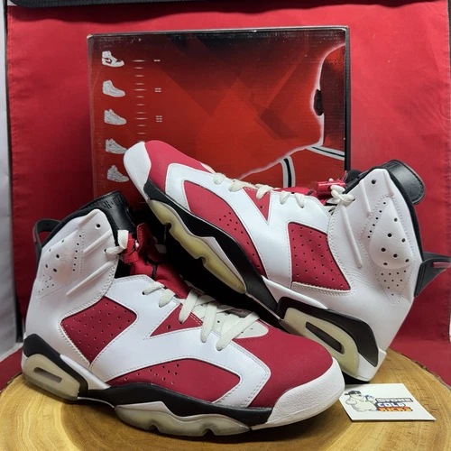 Nike Air Jordan 6 Retro Cdp Carmine taglia 11 322719 161
