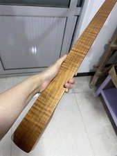 AAA Roasted flame Maple Electric J bass fretless bass neck part