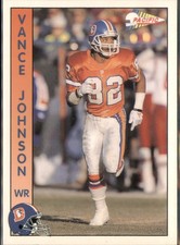 Vance Johnson 1992 Pacific Denver Broncos #78