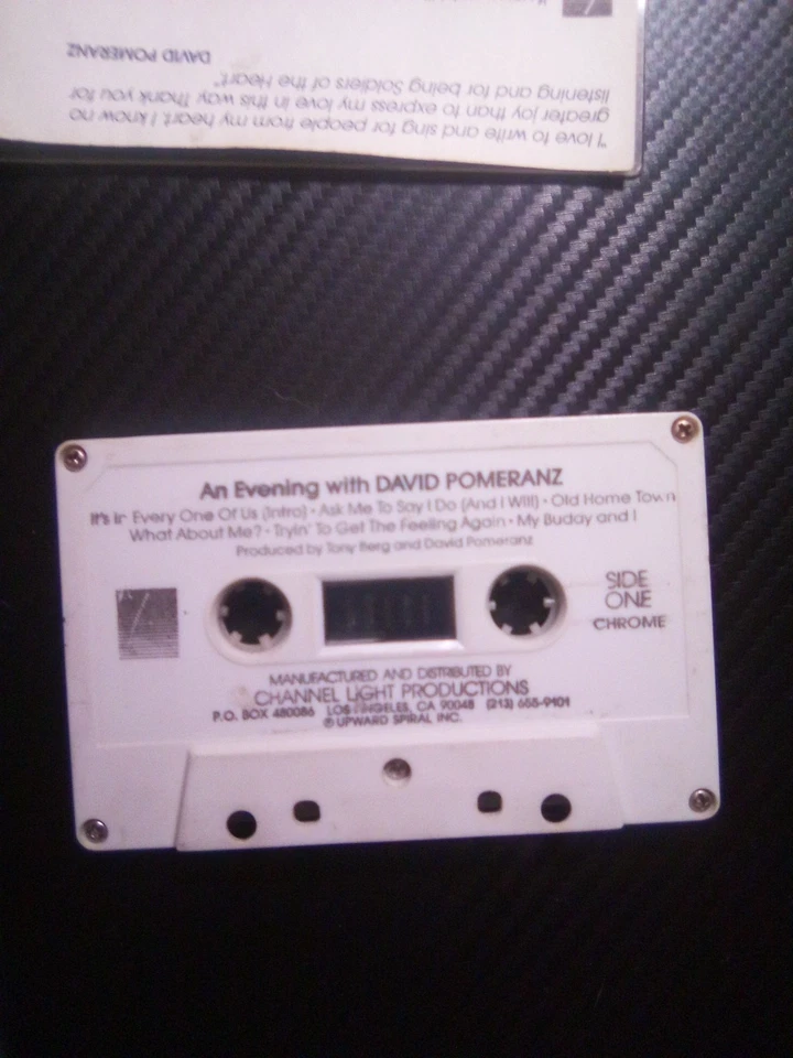 David Pomeranz * An Evening With David Pomeranz Cassette - Bild 4 von 4