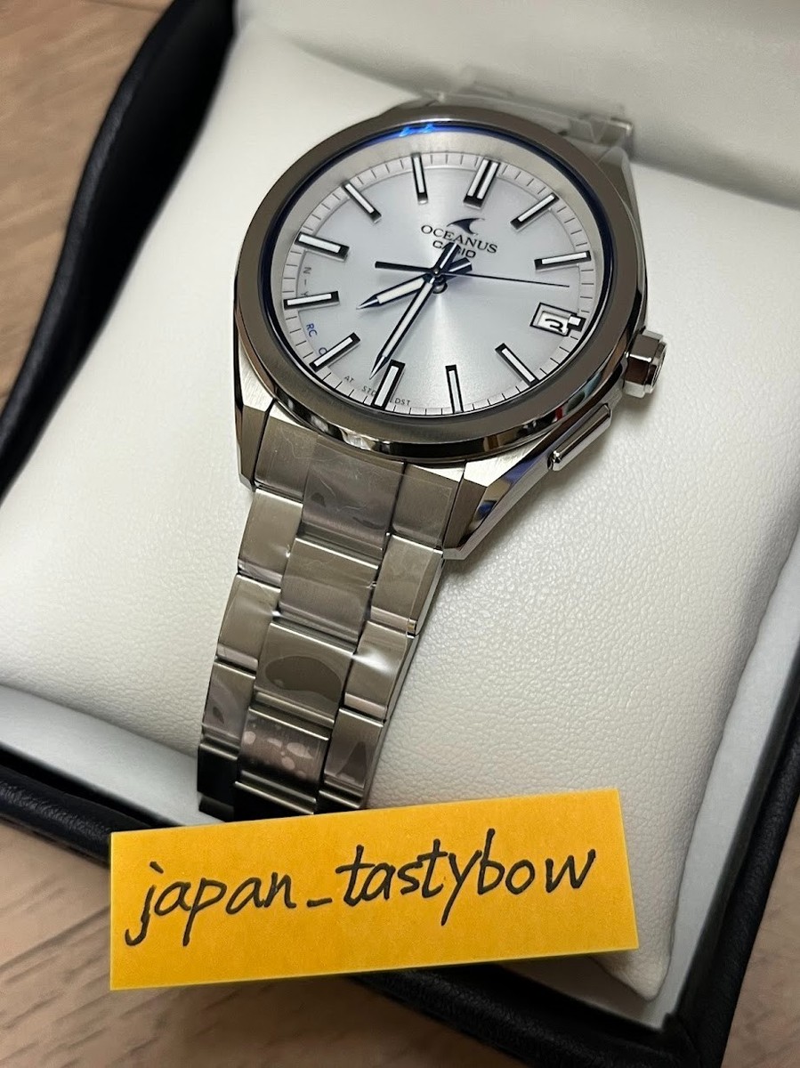 Casio Oceanus OCW-T200S-7AJF Bluetooth Elegant White Dial