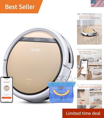 Smart V5s Plus Robot Vacuum: App Control & Alexa Compatible, Effortless Mopping