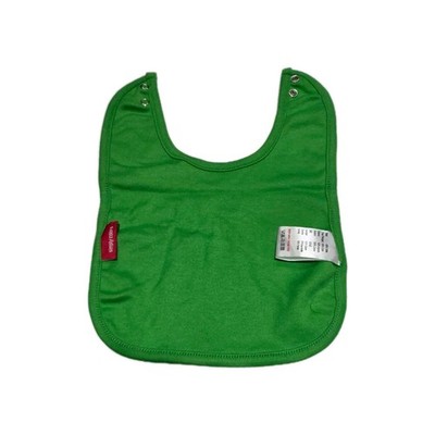 NEU! 5er Pack Baby Jungen Mädchen 100% Baumwolle Uni Tröpfel Lätzchen Grün