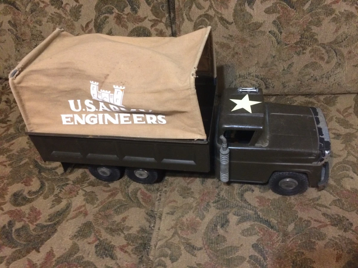 Marx Army Toys In Vintage Manufacture Diecast Cars, Trucks & Vans