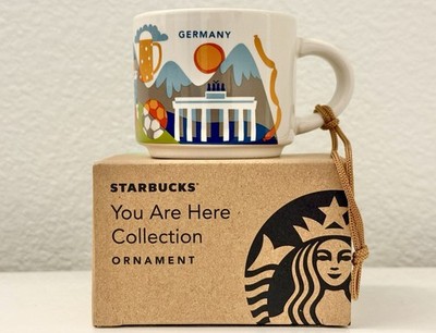 Starbucks  You Are Here Collection  Germany Coffee Mug ORNAMENT (2oz.)