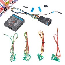 Upgrade Linkage Light Group Lamp Kit For Rover Traxxas TRX-4 1:10 RC Car DIY a