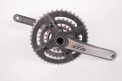 Shimano XTR Kurbel, FC-M970, 3-fach, 175mm, 44/32/22 Zähne, Mountainbike (16) - Bild 1 von 4
