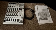 Behringer Eurorack UB1204-FX-PRO 8-Input - audio mixer w pwr & manual