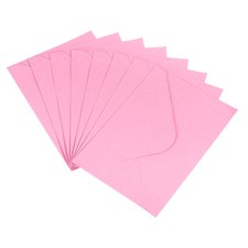 50Pcs Mini Envelopes Gift Cards Business Cards Envelope Pockets, Pink