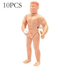 10PCS Wind Up Toys Novelty Funny Toy Assortment Adult Sexy Musle Party Favors