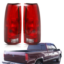 Tail Lights Set For 1992-1998 1999 Chevy GMC C/K 1500 Suburban 92-99 Yukon LH+RH