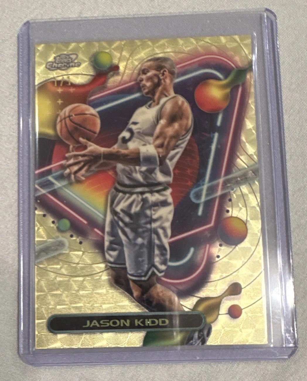 Topps Chrome Cosmic 2024 Jason Kidd Superfractor 1/1   Ultra Rare  Mavericks