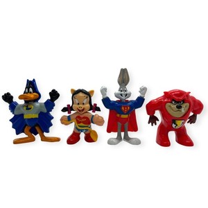 1991 McDonald's Happy Meal DC LOONEY TUNES Super Heroes Compete Set