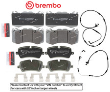 Front Rear Brake Pad OES Ceramic +Sensor for Land Rover Defender 110 90 (20inch)