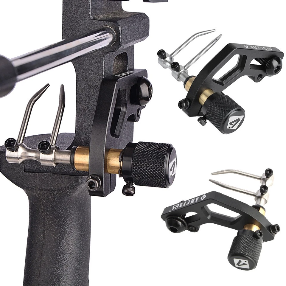 Archery Compound Bow Arrow Rest Adjustable Shooting Hunting Aluminum Alloy RH LH - Image 4 of 4