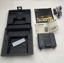 Vintage 80s ESCORT RADAR Warning Receiver Detector Cincinnati Mircrowave w/Case