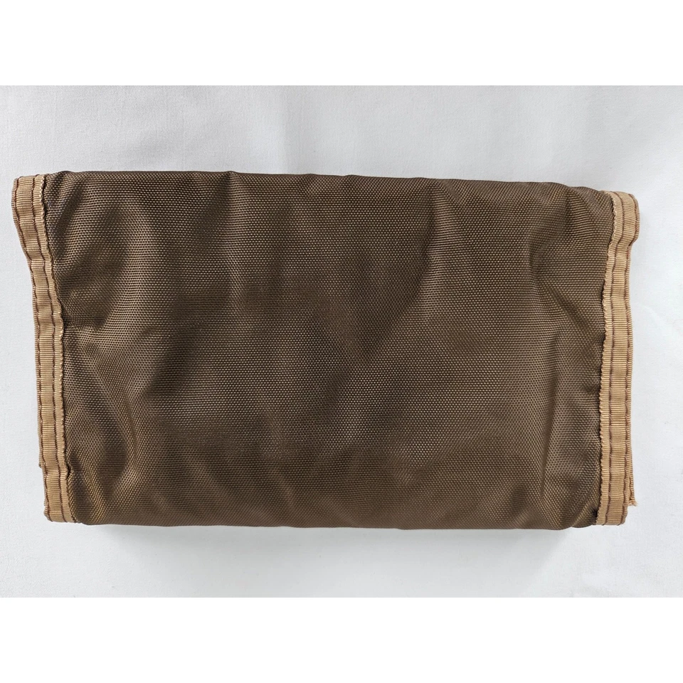 ГАВАЙСКАЯ РАДУГА 80-х ВИНТАЖНАЯ КОРИЧНЕВАЯ НЕЙЛОНОВАЯ 8 дюймов L x 4 дюйма H С ПОЛОСОЙ RAINBO - Изображение 2 из 4