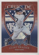 2018 Panini Chronicles Crusade Ruby Wave Prizm 139/199 Clint Frazier #6 7tj