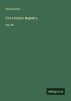 The Ontario Reports Anonymous