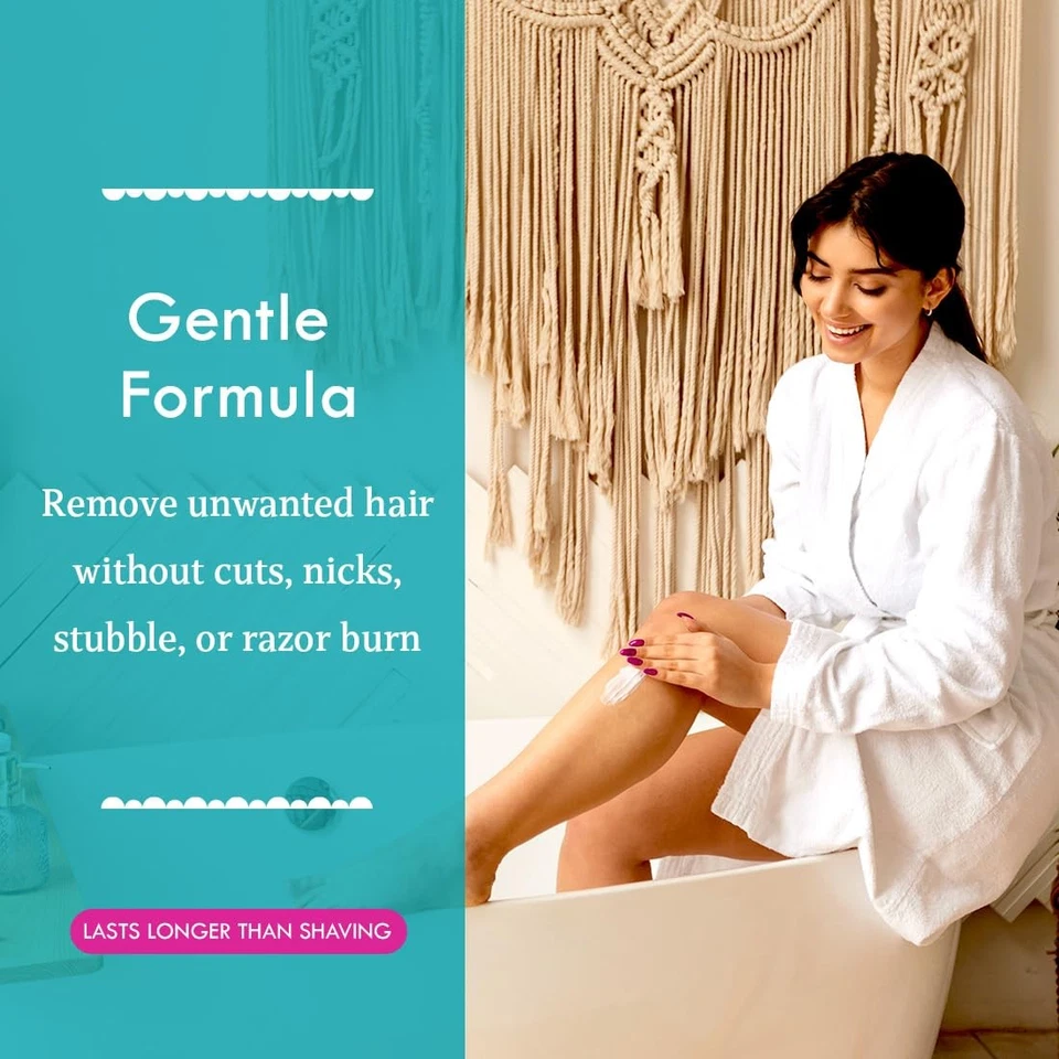 Crema depiladora para áreas íntimas, 2 OZ, paquete de 3 Foto 3 de 4