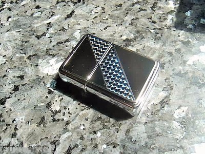 Gas Feuerzeug Lighter Z-Plus Feuerzeug schwarz mit carbon Design No 0090