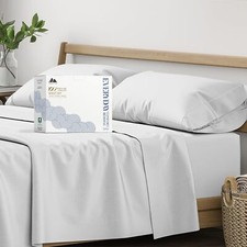 100 Organic Cotton Sheets Queen Size - 4 PC Organic Cotton Queen Size Percale