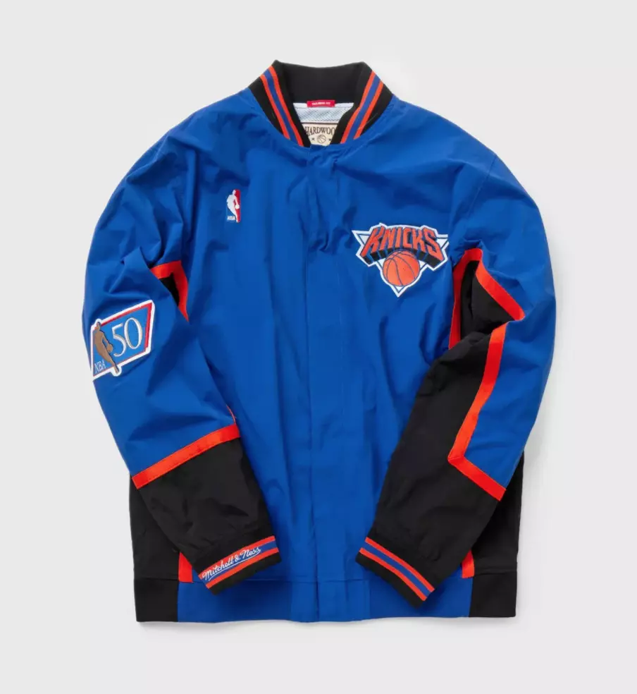 New York Knicks 1996-97 Mitchell & Ness Authentic NBA Warm-Up