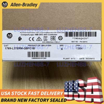NEW In Box Allen-Bradley 1769-L27ERM-QBFC1B  Processor PLC Module