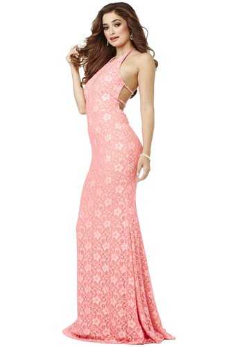 Jovani Embroidered Floral Gown Size 4 | eBay