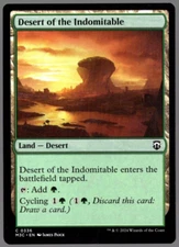 (x4) Desert of the Indomitable 0336 Playset Non Foil Common MH3 MTG Near Mint