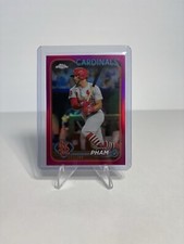 2024 Topps Chrome Update Series - Tommy Pham #USC111 Magenta Refractor /399