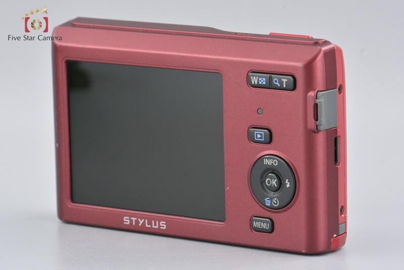 OLYMPUS stylus VG-180 レッド 16MP