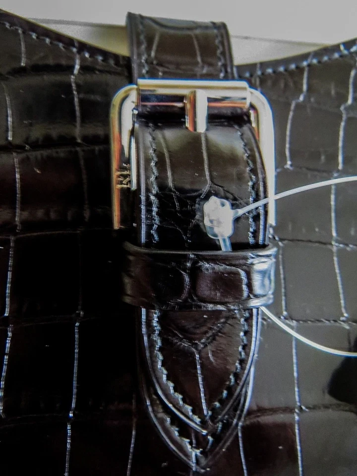 $5500 RALPH LAUREN PURPLE LABEL Alligator iPad 2 3 4 Air Pro 9.7" Case Cover - Image 3 of 4