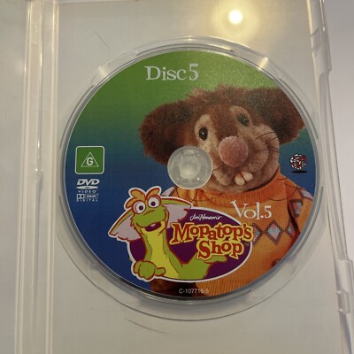Mopatop's Shop Vol 5 DVD Jim Henson ABC - Free Aus Post! | eBay UK