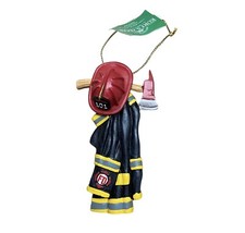Kurt Adler Firefighter Uniform Christmas Ornament NWT