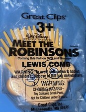 Great Clips Toy LEWIS COMB Walt Disney Meet the Robinsons comb pick w/sounds New