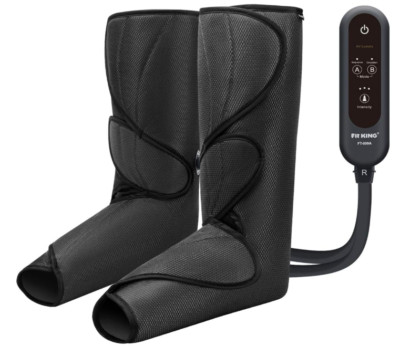 FIT KING Air Compression Leg Massager Circulation Foot Calf Massage 