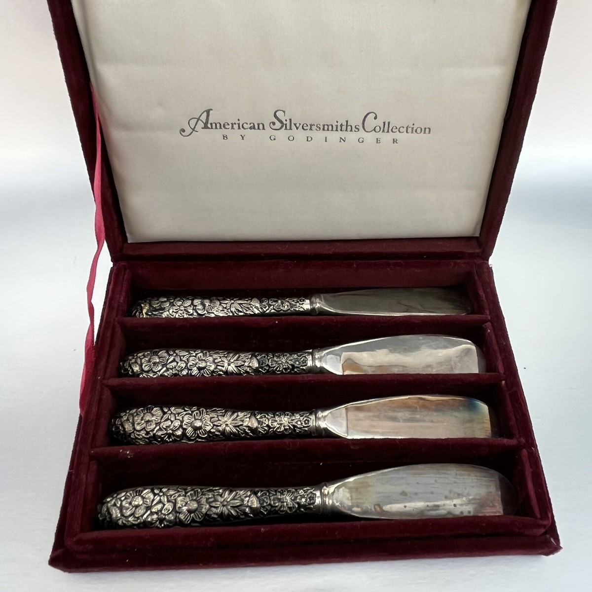 Vintage New Godinger Silver Plated American Silversmith Bread