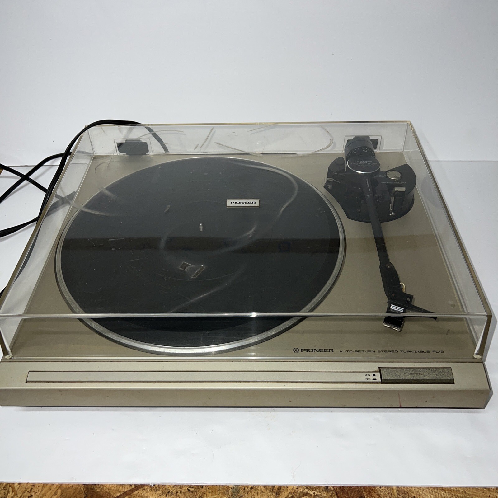 Pioneer PL-2 PL-3 PL-4 PL-5 PL-7 Part Out turntable Turns On But No Belt To Turn
