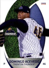 2018 Trenton Thunder Choice #1 Domingo Acevedo Dominican Republic Baseball Card