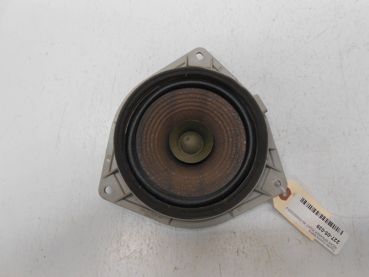 2003-2008 Toyota Corolla Matrix Rear Door Speaker | eBay
