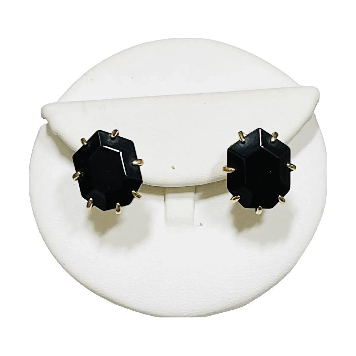 Pendientes de Moda De Tuerca Kendra Scott Negro
